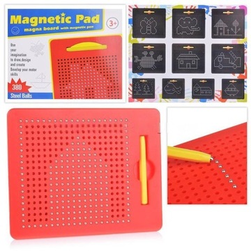 KREATYWNA TABLICA MAGNETYCZNA MAGNETIC PAD 380el.