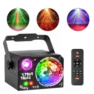 Led Světelný Efekt Disco Osvětlení Pro Rgb Párty Dálkové Ovládání