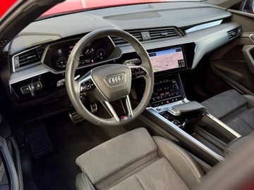 Audi Q8 e-tron 95kWh 340KM 2023 Audi Q8 Sportback e-tron S-line LED Matrix Black Pakiet Elektryczny 340KM, zdjęcie 8