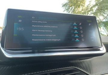 Peugeot 2008 II e-SUV Elektryczny 50kWh 136KM 2020 Peugeot 2008 174 e-2008 GT Pack 136 KM I wl. Gwarancja FV23 136KM, zdjęcie 21