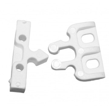 ZATRZASK DRZWIOWY SZAFKOWY / ZAMEK / STUDCATCH BIAŁY 22x32mm NUOVA RADE