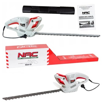 NAC HE60-CH ELEKTRYCZNE NOŻYCE DO ŻYWOPŁOTU 600W 51cm