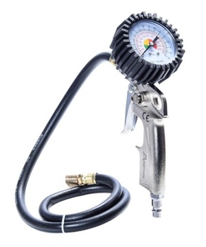 PISTOLET DO POMPOWANIA KÓŁ DŁUGI PRZEWÓD WĄŻ 80CM