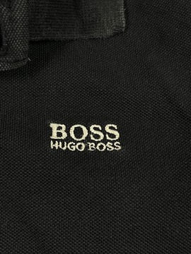 Hugo Boss Polo Dziecięce Męskie Granat Logo 10Y