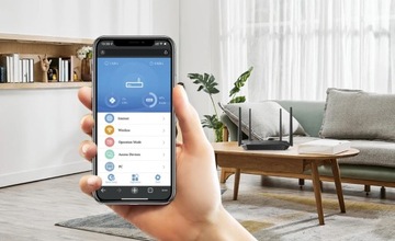 Мощный домашний маршрутизатор, большой радиус действия Wi-Fi 1000 Мбит/с.