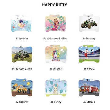 Детская кровать 140х70 HAPPY KITTY + МАТРАС
