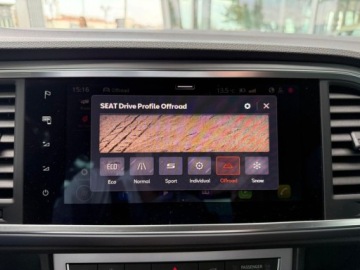 Seat Ateca SUV Facelifting 2.0 TSI 190KM 2021 Seat Ateca 2.0 190KM 4DRIVE FR DSGElek. Klapa NiskiPrzebieg Kamera ASO FV23, zdjęcie 27