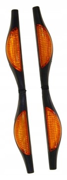 DB-AUTOMOTI DORAZY NA DVEŘE ORANŽOVÝ ODRAZKA 2 KS.