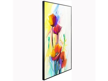 GRZEJNIK NA PODCZERWIEŃ IR ECO PANEL KWIATY 750W