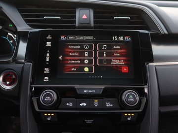 Honda Civic X Hatchback 5d 1.0 VTEC Turbo 129KM 2019 Honda Civic 1.0 VTEC Turbo, Salon Polska, zdjęcie 11