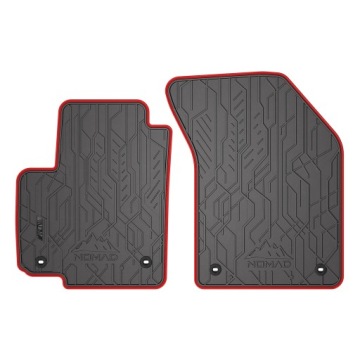 Gumové autokoberce Nomad Fiat Sedici 2005-2014 červené