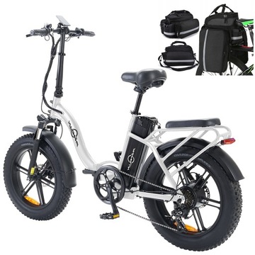 Rower elektryczny PHNHOLUN S1 PRO 20Ah 1500W 45KM/H