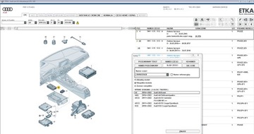 AUDI A4 8W0 ANTÉNA NAKLÁDAČE TEL. 8W0035502B
