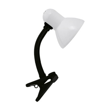 Lampka do czytania z klipsem 40W biała TOLA E27 CLIP Ideus 02853