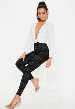 БРЮКИ MISSGUIDED В Клетку L