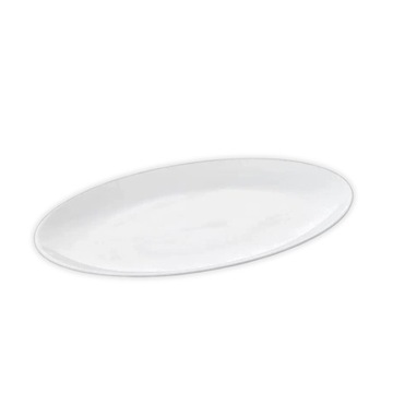 Półmisek owalny na przekąski i drugie dania Wilmax 36 cm biała porcelana