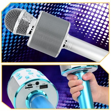 КАРАОКЕ-микрофон детский, качество HQ, беспроводная колонка CHILDREN'S DAY