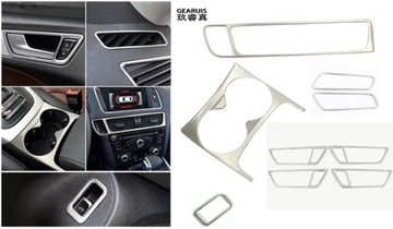 Dla Audi Q5 8R 2009-2017 centralny zamek samochodu uchwyt na kubek wody