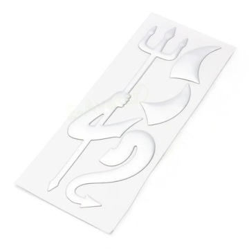 НАКЛЕЙКА ДЬЯВОЛ ДЬЯВОЛ ХРОМИРОВАННЫЙ ЗНАК ТЮНИНГА