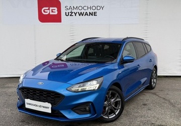 Ford Focus IV Kombi 1.5 EcoBoost 182KM 2021 Ford Focus 1.5 EcoBoost 182KM AT ST-Line Salon PL ASO FV23 Gwarancja Fabry, zdjęcie 1