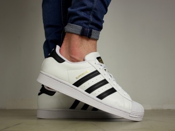 męskie buty Adidas Superstar SKÓRA sportowe