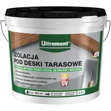 Ultrament Izolacja pod Deski Tarasowe balkony 8kg