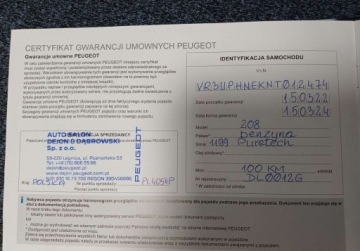 Peugeot 208 II Hatchback 1.2 PureTech 102KM 2022 Peugeot 208 67 Allure Pack 102 KM I wlasciciel GWARANCJA 1.2 102KM, zdjęcie 32