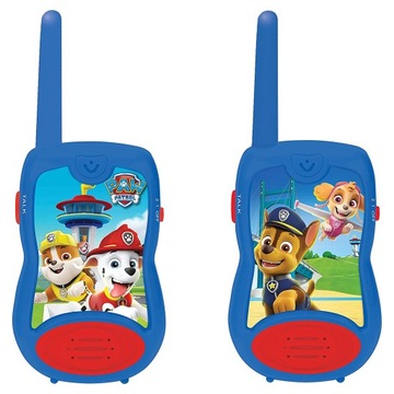 Lexibook Krótkofalówki walkie talkie z zasięgiem 120 metrów Psi Patrol