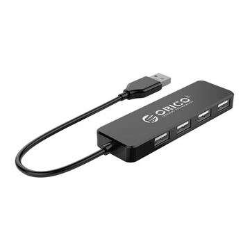ORICO LEKKI ADAPTER HUB USB STACJA ROZDZIELACZ USB-A 4W1 4X USB-A 2.0 OTG