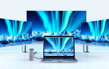 МНОГОФУНКЦИОНАЛЬНАЯ ДОК-СТАНЦИЯ UGREEN-концентратор USB-C, 2 разъема HDMI RJ45 TF, мини-разъем