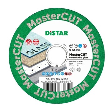 Tarcza diament Distar Master Cut 125mm na sucho/na mokro