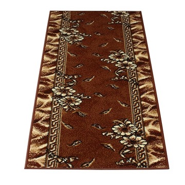 Chodnik dywanowy TRIO BRĄZ 120 cm PRODUKT POLSKI