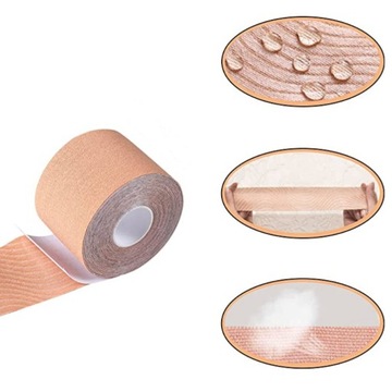 ТЕЙП ДЛЯ ПОДЪЕМА ГРУДИ, поддерживающий моделирование груди 5 см БЕСПЛАТНЫЕ ЧАСТИ ГРУДКИ