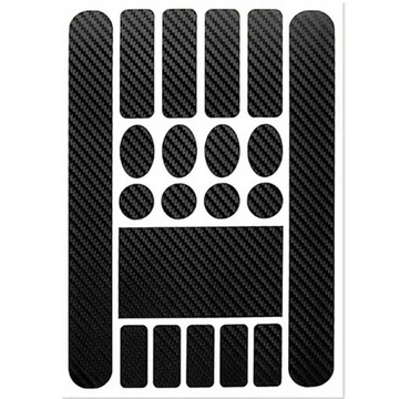 Naklejki OCHRONNE osłona RAMY pod ŁAŃCUCH arkusz 240x170 mm