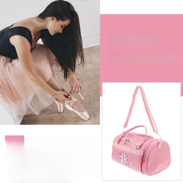 TORBA BALETOWA DLA DZIEWCZYNKI TOTE DANCE TORBY NA JEDNYM RAMIENIU LLWL
