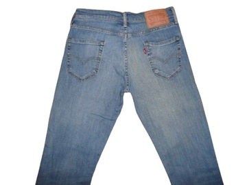 Spodnie dżinsy LEVIS 511 W30/L34=40,5/110cm jeansy