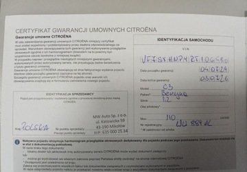 Citroen C3 IV 2024 Citroen C3 235 MAX 110 KM Automat I wl. GWARANCJA FV23 1.2 110KM, zdjęcie 29