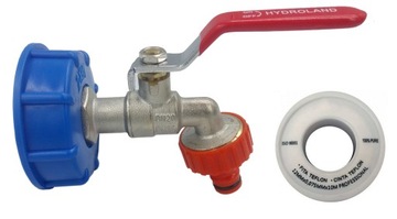 ZAWÓR KRAN CZERPALNY ZBIORNIK MAUZER 1000L IBC 3/4