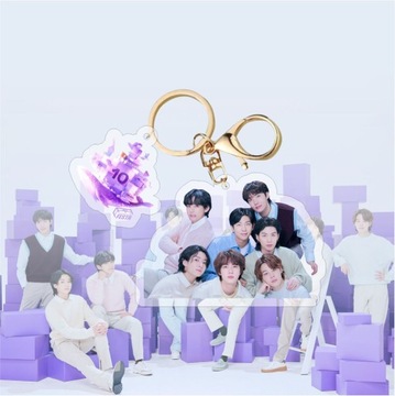 1 шт. KPOP BTS FESTA идол брелки украшение кулон