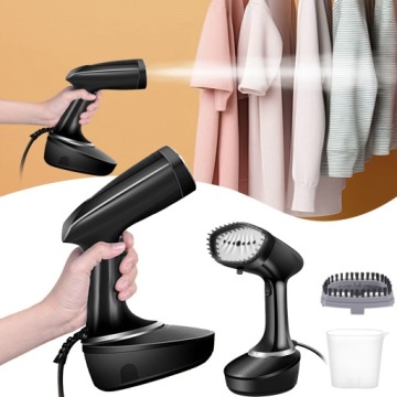 Přenosná ruční žehlička na prádlo 1500 W s nádržkou na vodu 400 ml