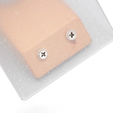 ELEKTRYCZNY WSPORNIK NOŻYCOWY PODPORY AKRYLOWE I DREWNIANE