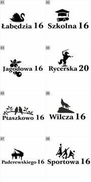 3D буквы из стиродура, номер дома