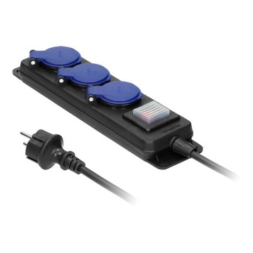 Przedłużacz Warsztatowy IP44 3m 16A 3680W 3x1,5mm Listwa