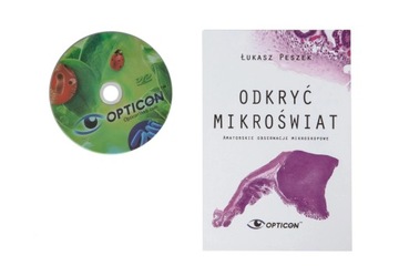 OPTICON Оптический МИКРОСКОП - Genius - 1000x - 3 линзы + АКСЕССУАРЫ