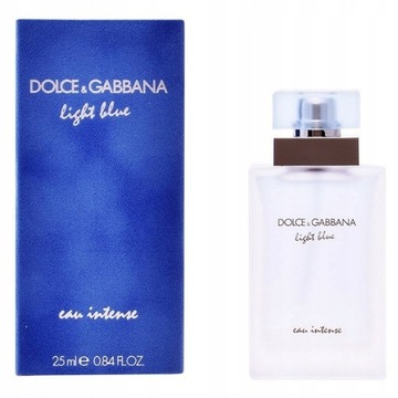 Dolce Gabbana Light Blue Eau Intense Woda Perfumowana 25ml