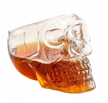 ЧЕРЕП СТАКАН ДЛЯ ВИСКИ ВОДКИ 2 ШТ ХЭЛЛОУИН