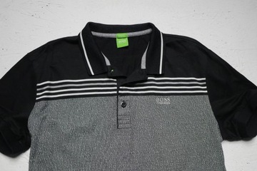 Hugo Boss Green polo koszulka modern fit L