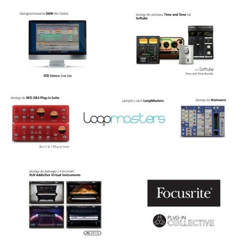 Аудиоинтерфейс Focusrite Clarett+ 2 Pre WAW