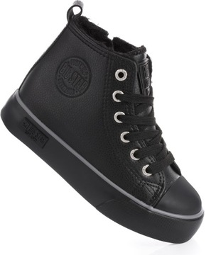 BIG STAR BUTY DZIECIĘCE ZIMOWE SKÓRA EKOLOGICZNA OCIEPLANE r. 32