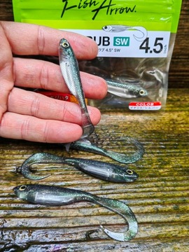 KOPYTO TWISTER FISH ARROW FLASH-J GRUB 11 cm - 8 gr. SW #112